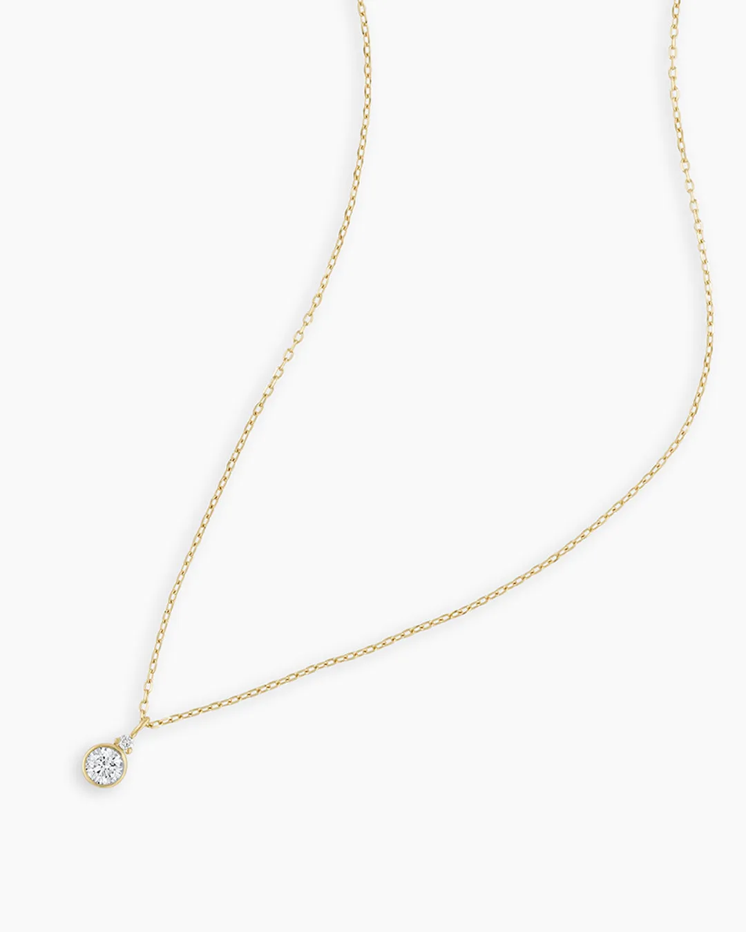 14k Gold Birthstone Necklace