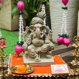 1FEET Lalbaugcha Raja Eco-Friendly Ganpati | Plant-A-Ganesha