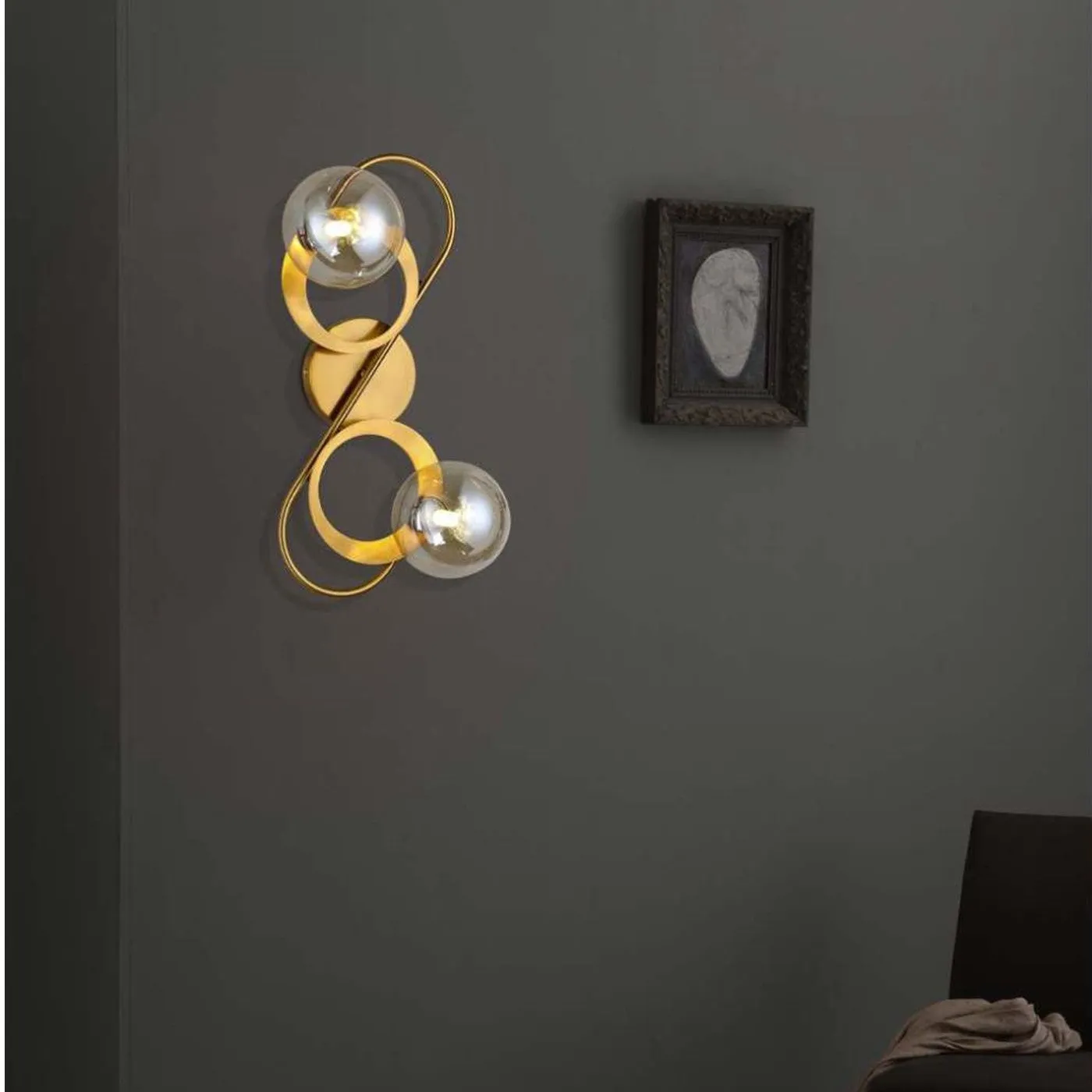 3990-2W Luxury Wall light