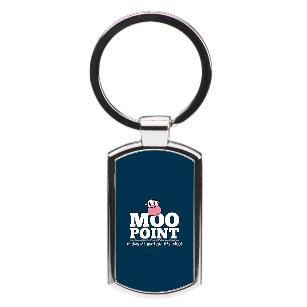 A Moo Point - Joey Tribbiani Luxury Keyring