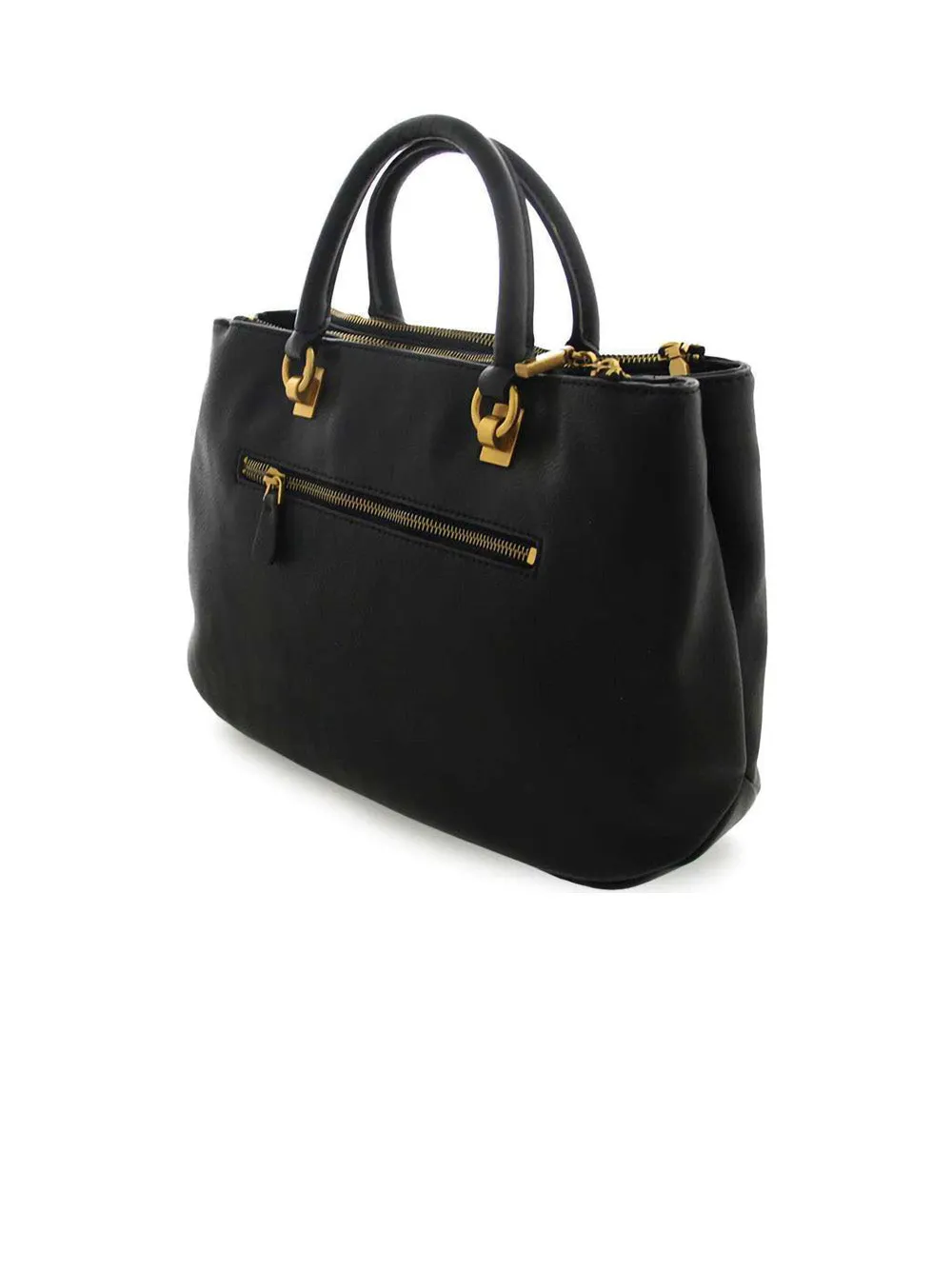 Arja Luxury Satchel - Black