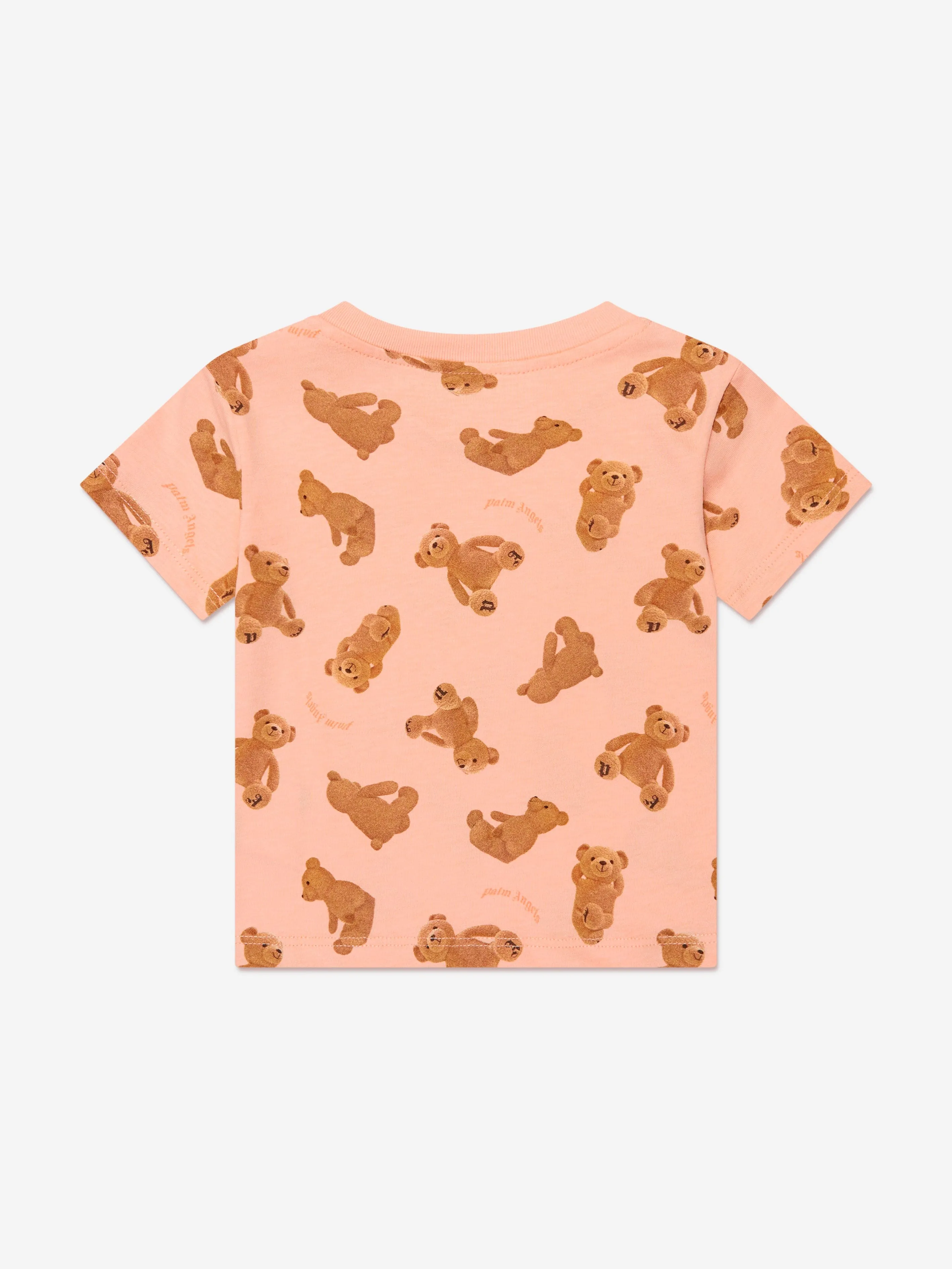 Baby AOP PA Bears T-Shirt in Peach