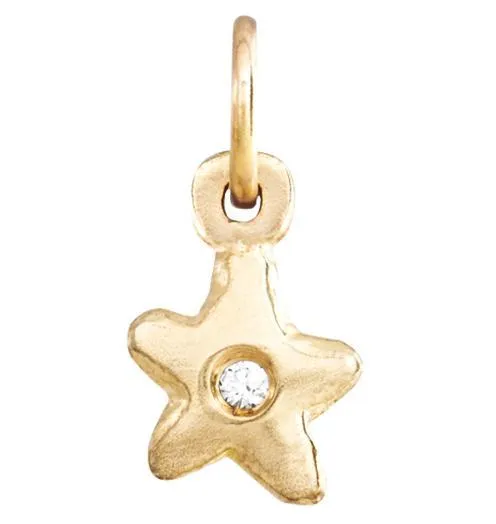 Baby Star Charm With Diamond