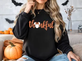 Bella Canvas Thankful Sweatshirt/ Minnie Sweater