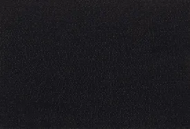 Black Semi Plain 96% Wool 4% Polyester (Ref-184011)