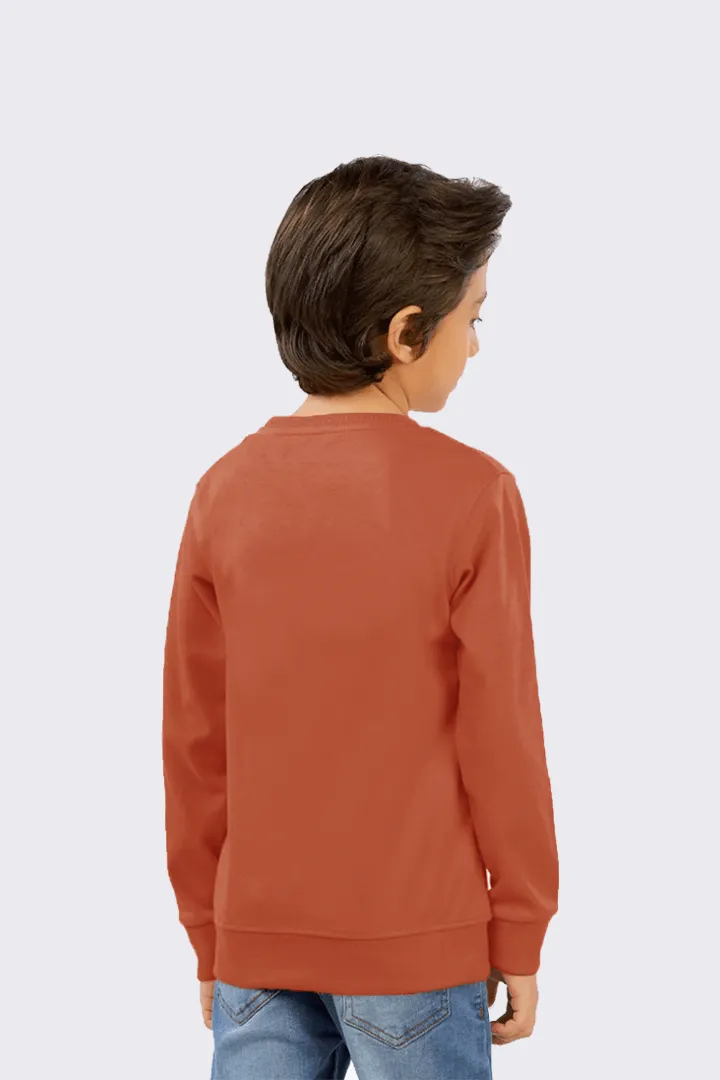 Boys Brown JME Sweatshirt