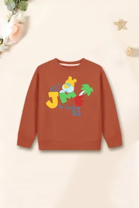 Boys Brown JME Sweatshirt