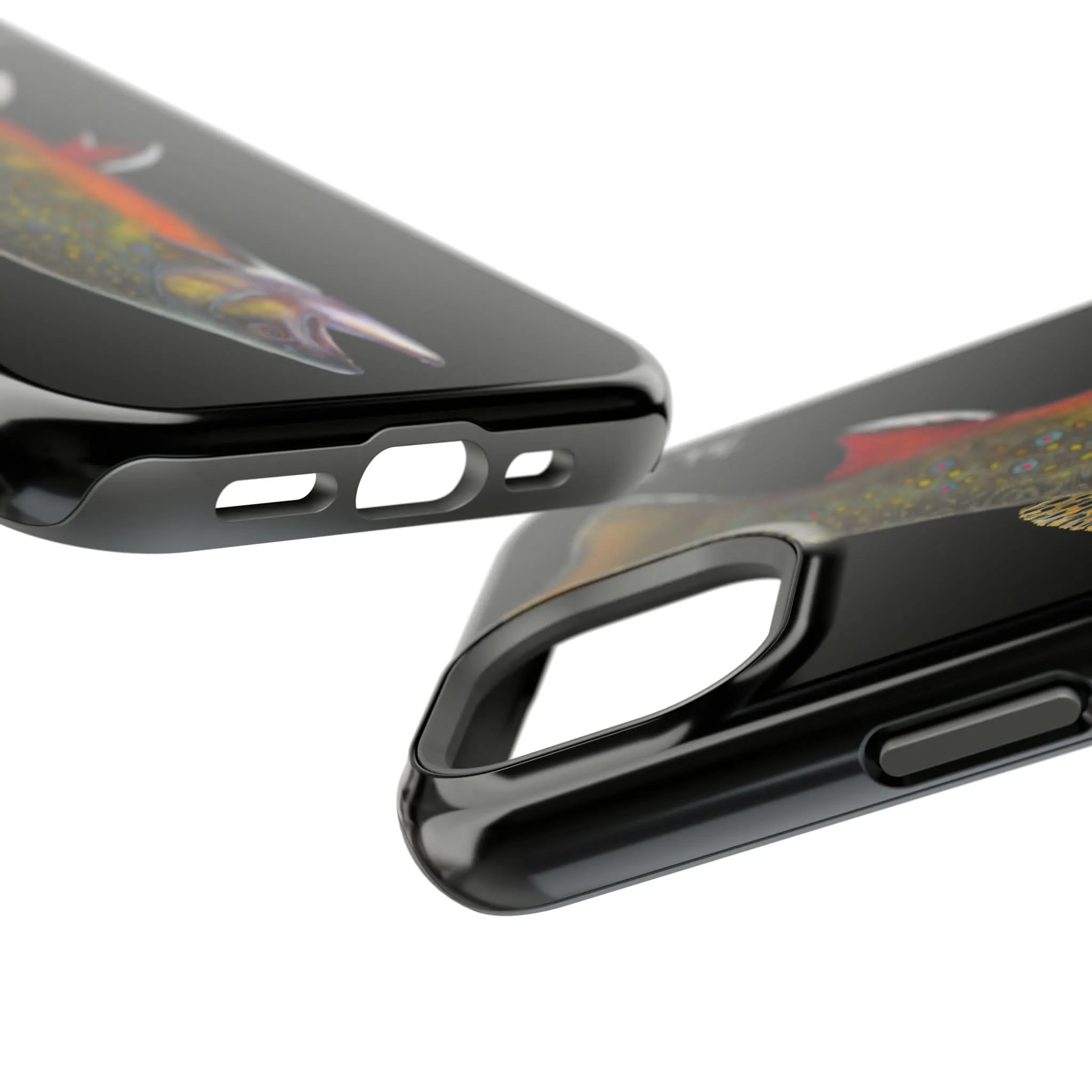 Brook Trout MagSafe Black iPhone Case