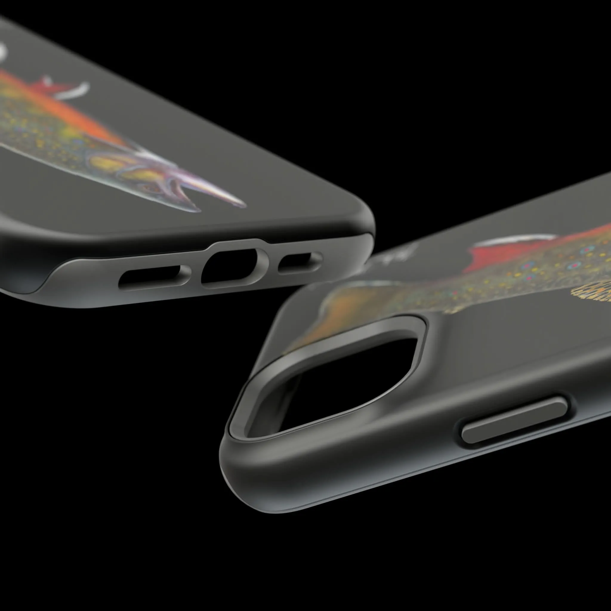 Brook Trout MagSafe Black iPhone Case