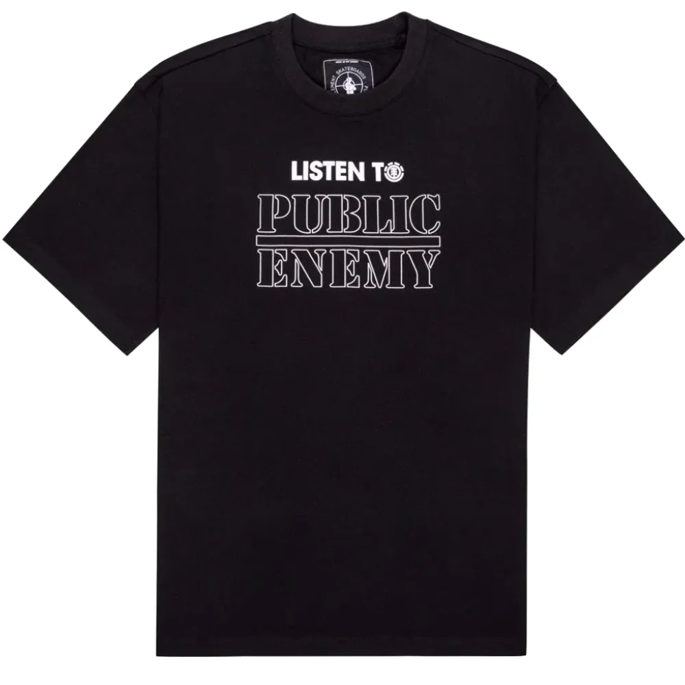 Camiseta Element x Public Enemy Listen To