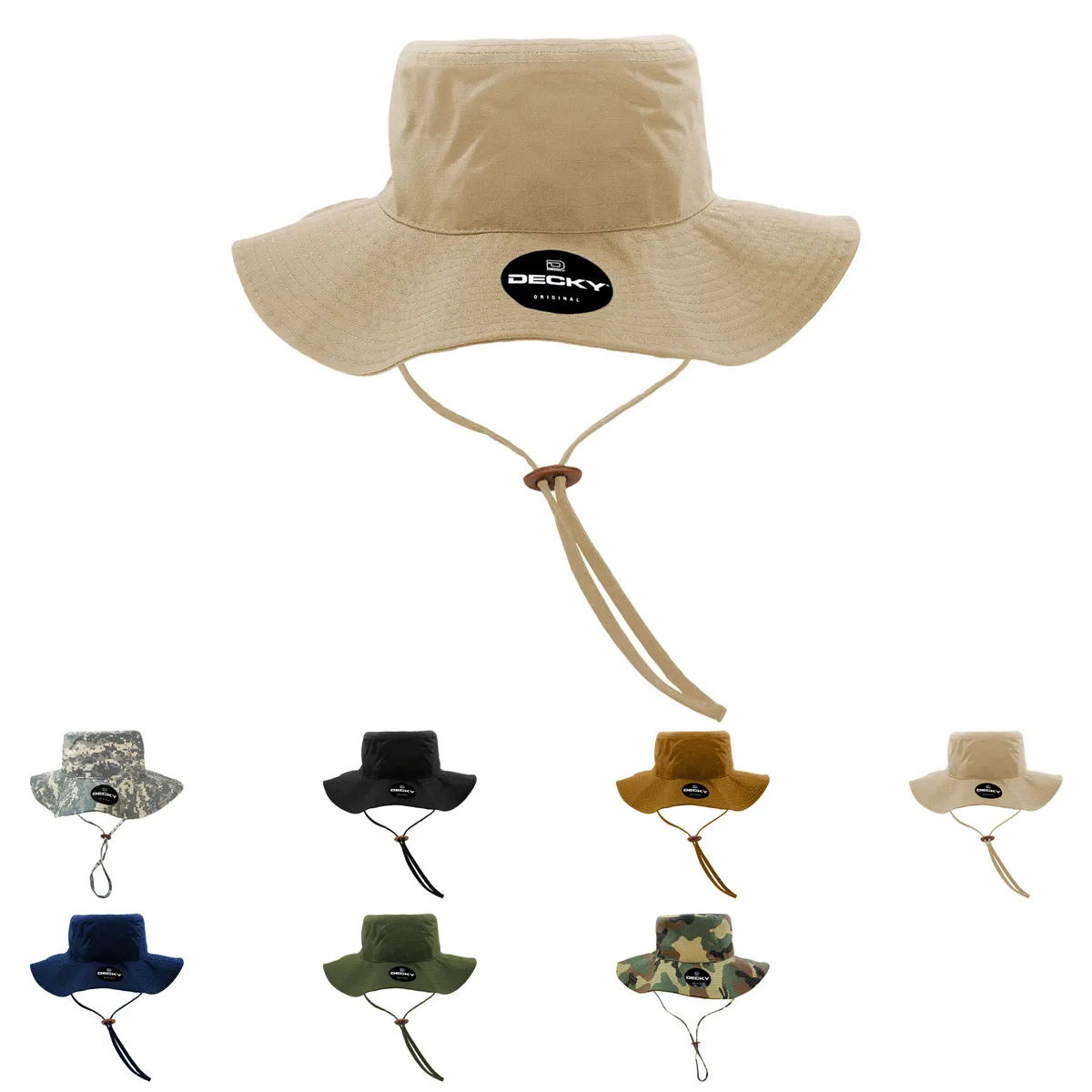 Decky 5303 - Structured Ripstop Boonie, Sun Boonie Hat - CASE Pricing