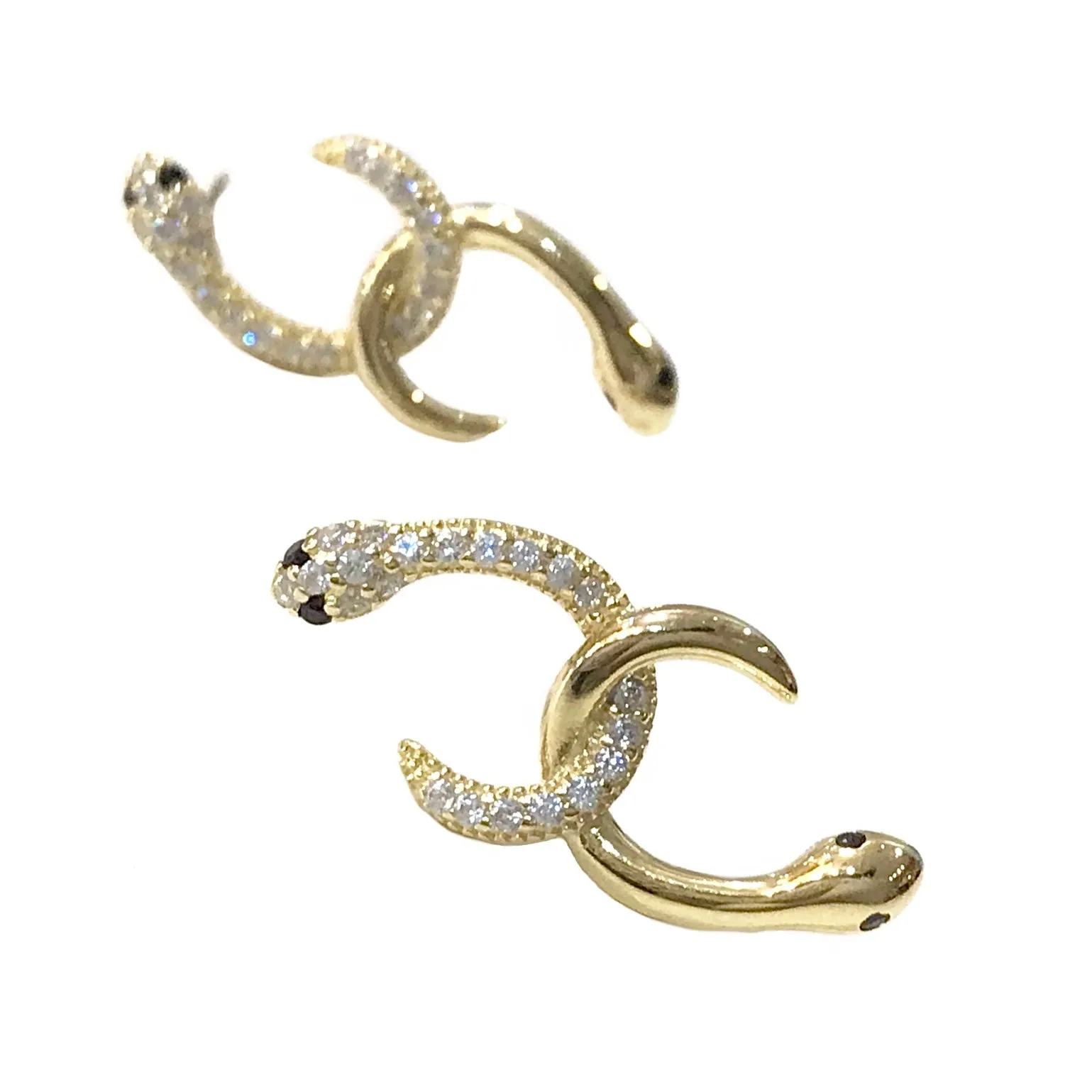 Double Snake Earrings