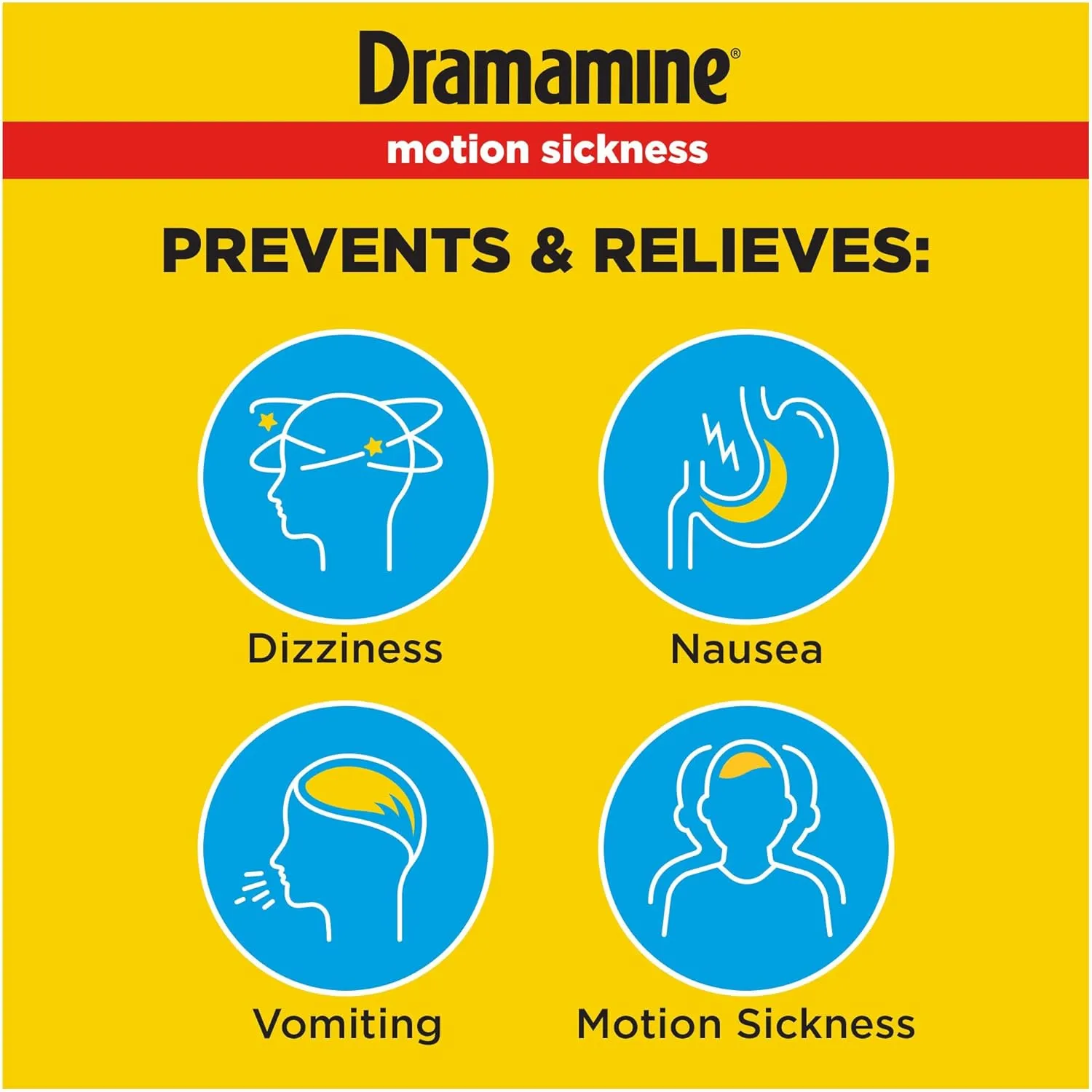 Dramamine Motion Sickness Relief Original Tablets