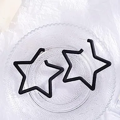 Ear Candy Star Hoop Earrings