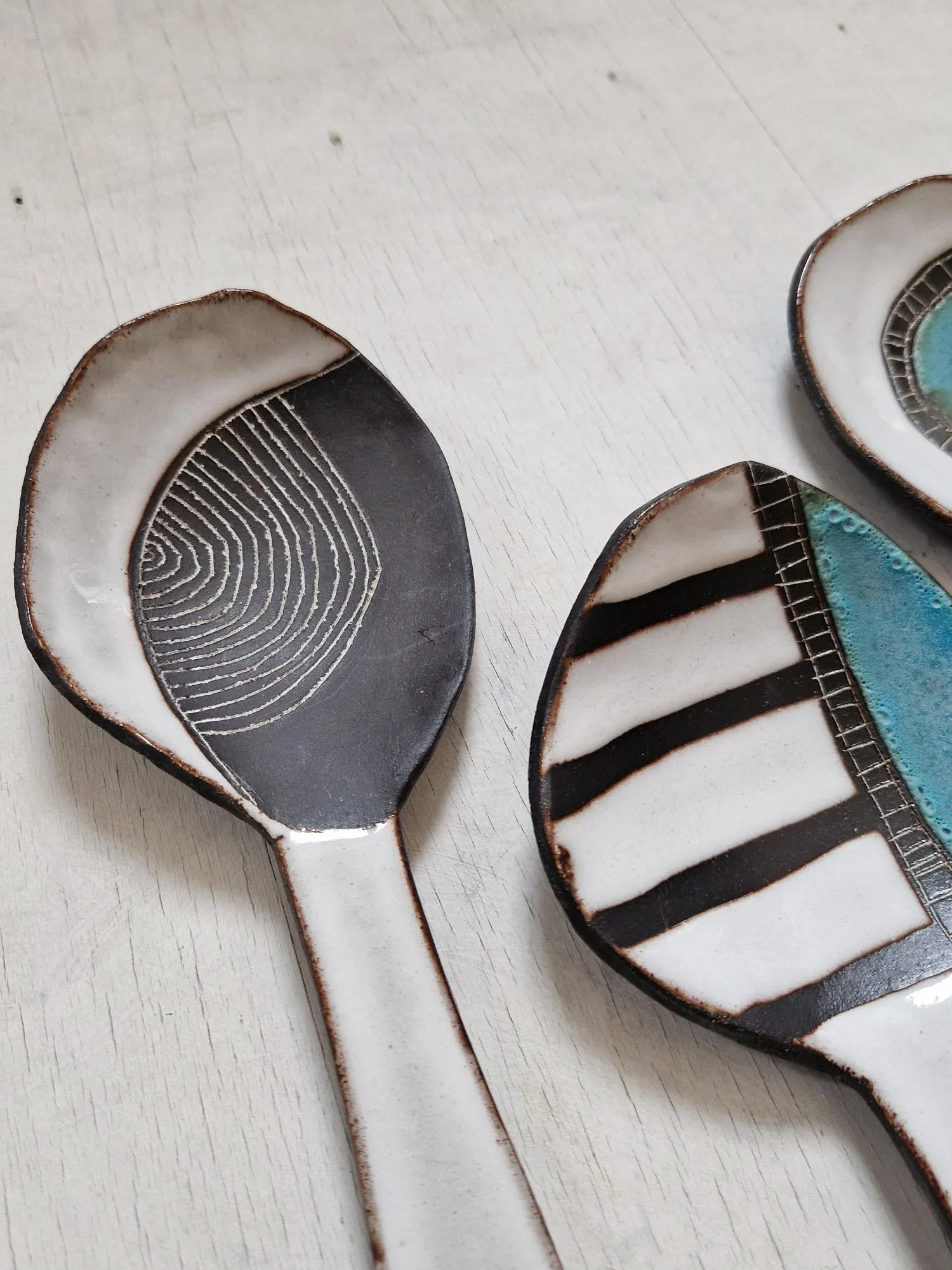 Geometric Patterns - Serving Spoons