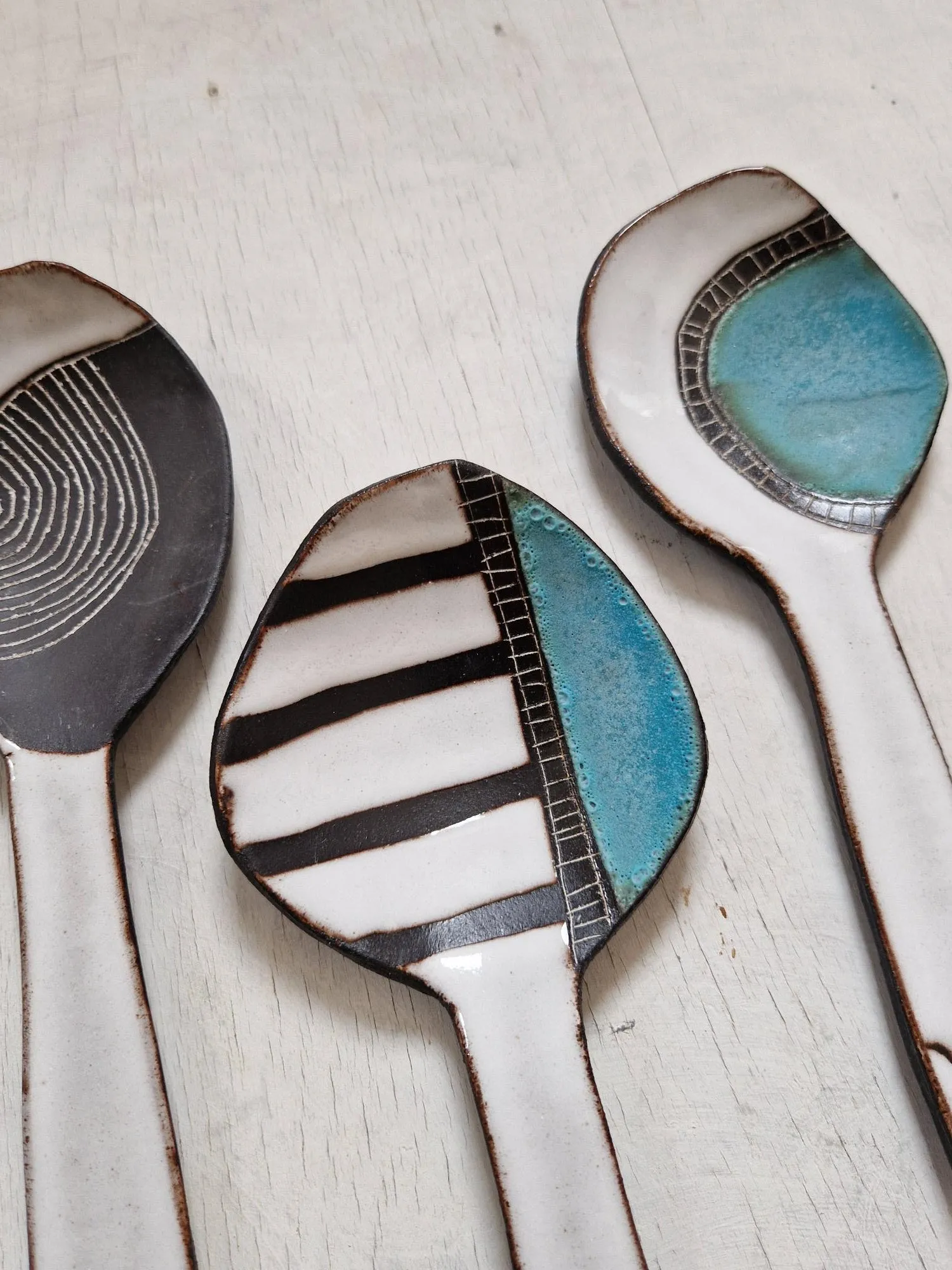 Geometric Patterns - Serving Spoons