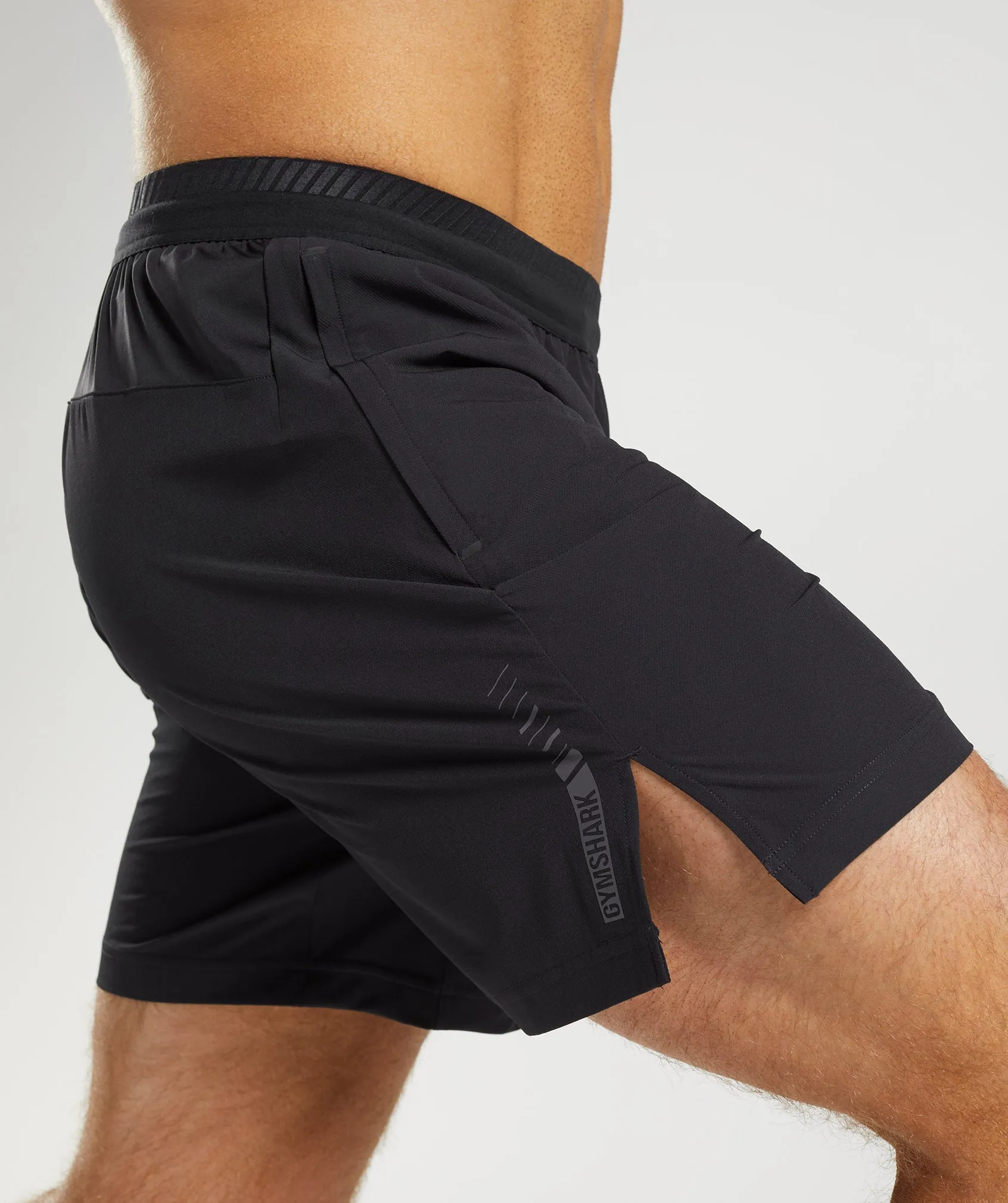 Gymshark Apex 7" Hybrid Shorts - Black