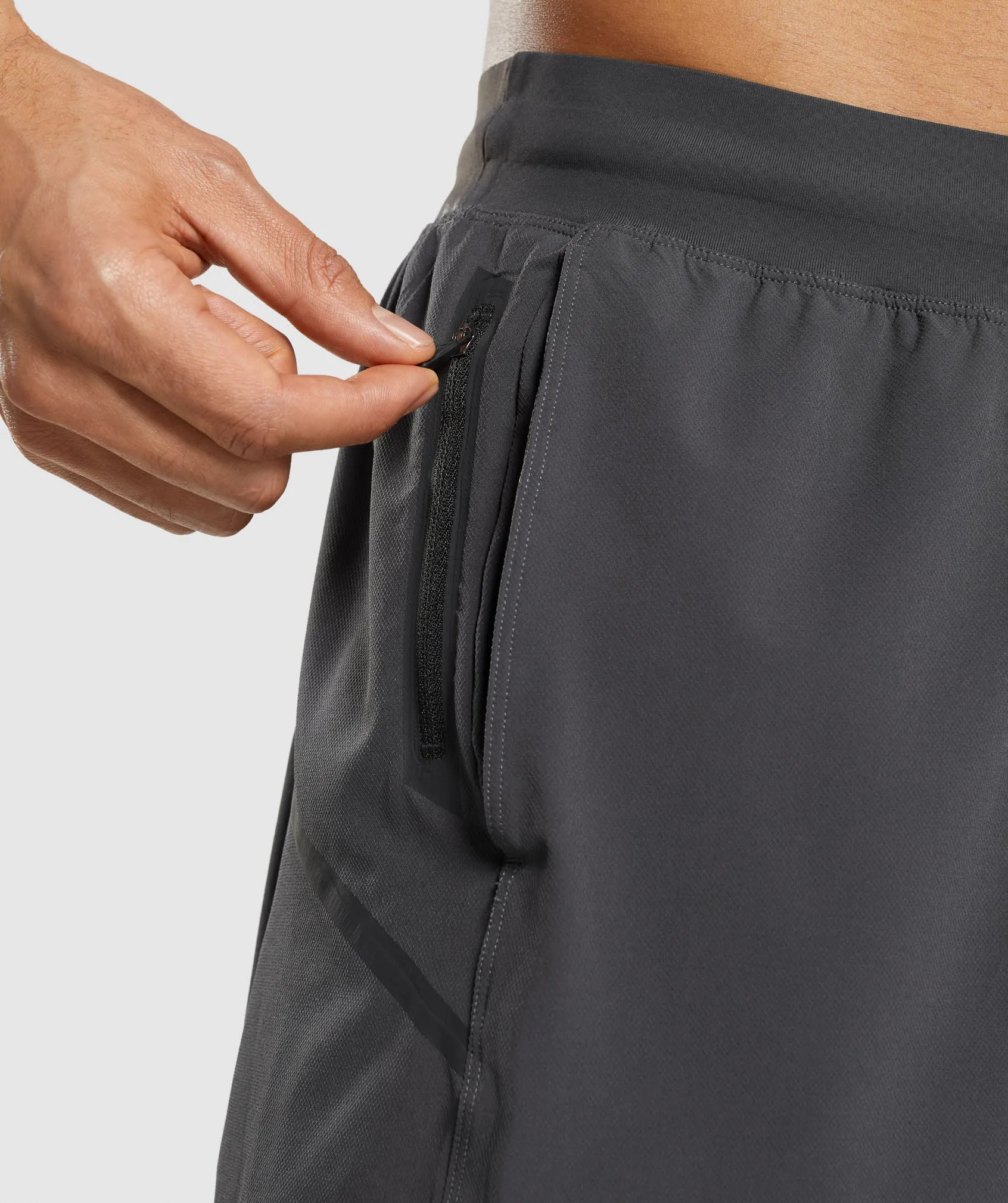 Gymshark Apex 8" Function Shorts - Onyx Grey