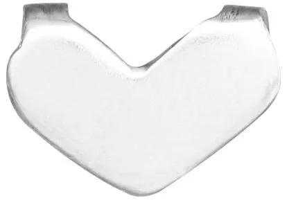 Heart Spacer Charm