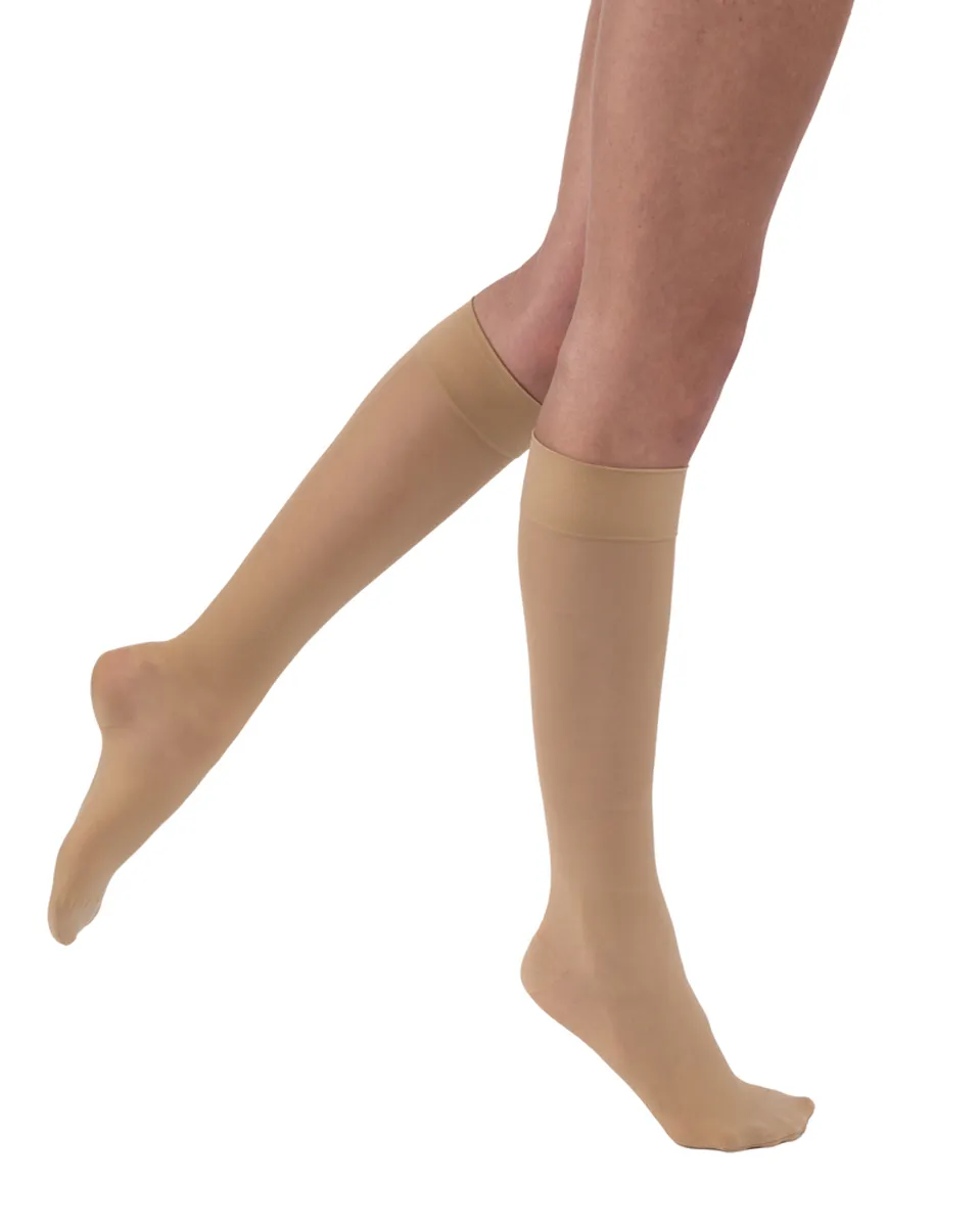 Jobst Ultrasheer Knee Highs Closed Toe 20-30 mmHg