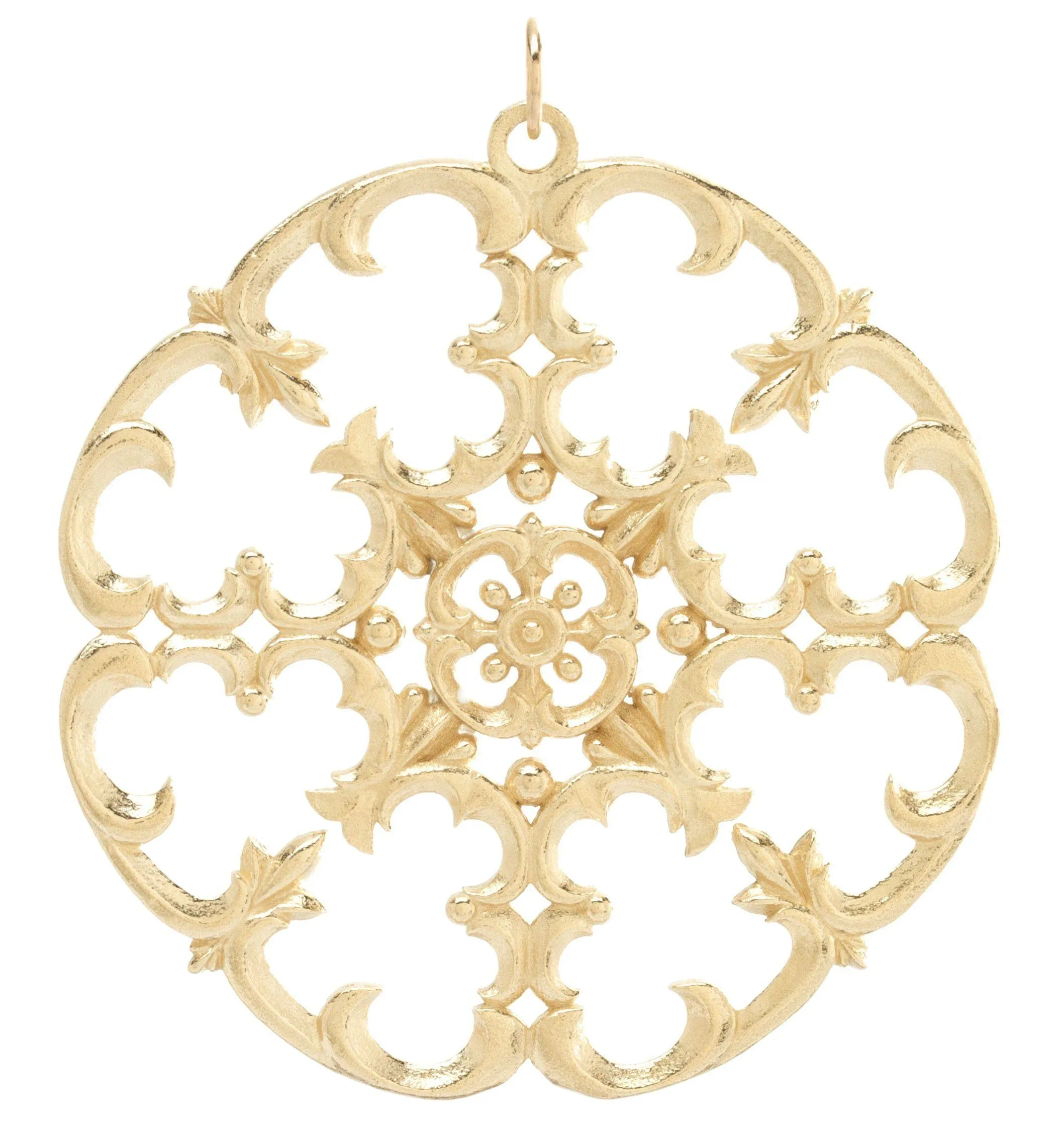 Large Filigree Charm