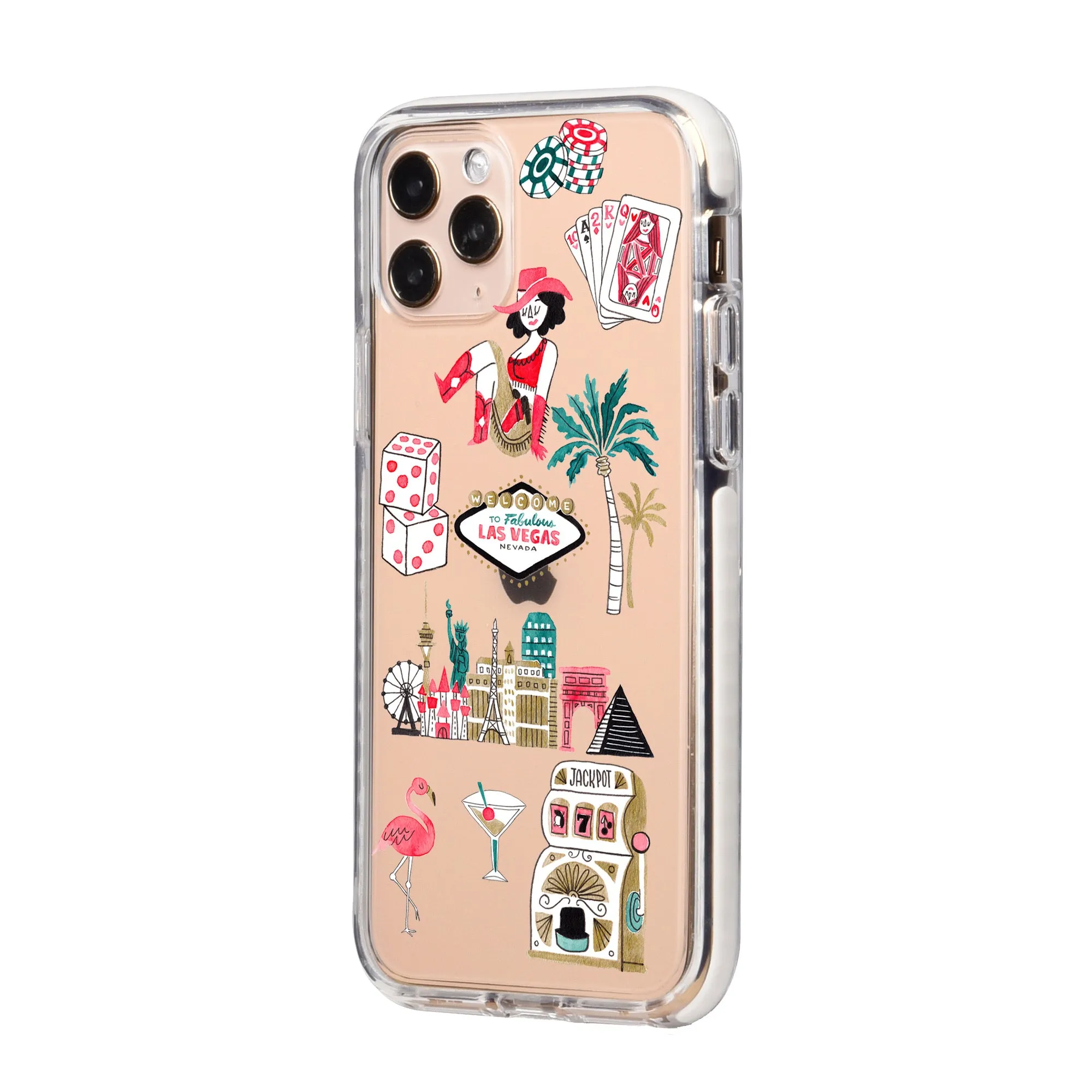 Las Vegas Travel Collage iPhone Case