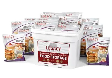 Legacy Premium Food Storage Breakfast Bucket - 120 Serving