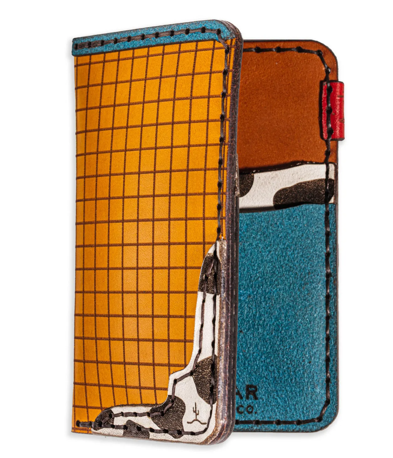 Lonesome Cowboy Vertical Wallet - Backordered 2 Weeks