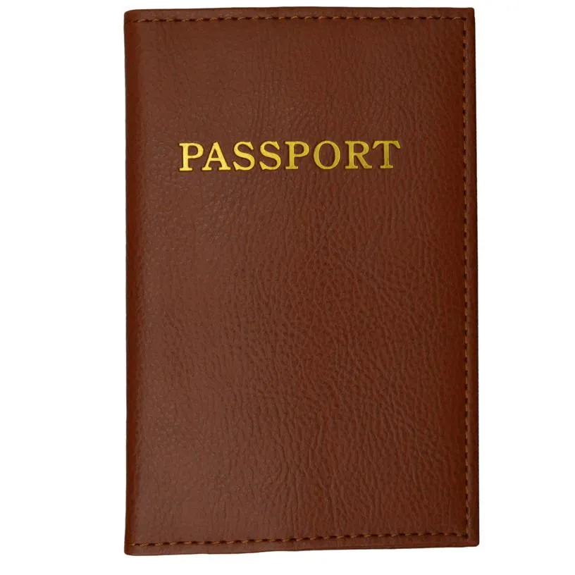 Passport Holder - Brown