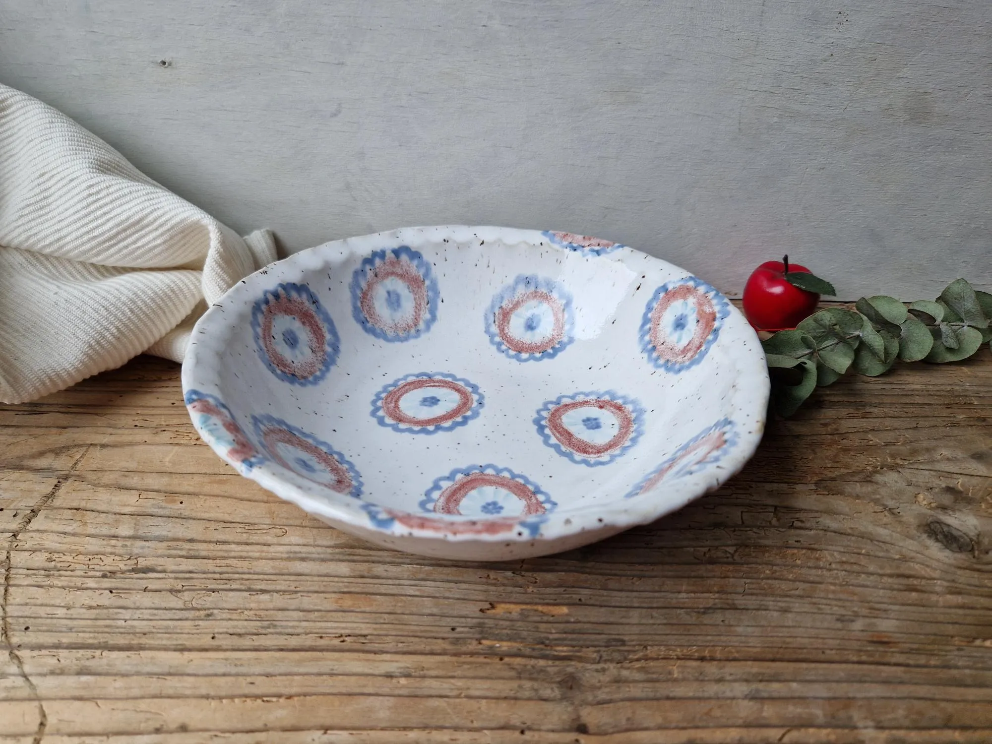 Pasta bowl handpainted No. 20