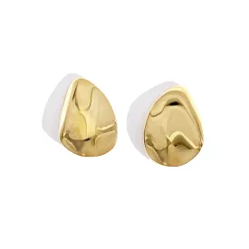 Petal Studs Small - Gold