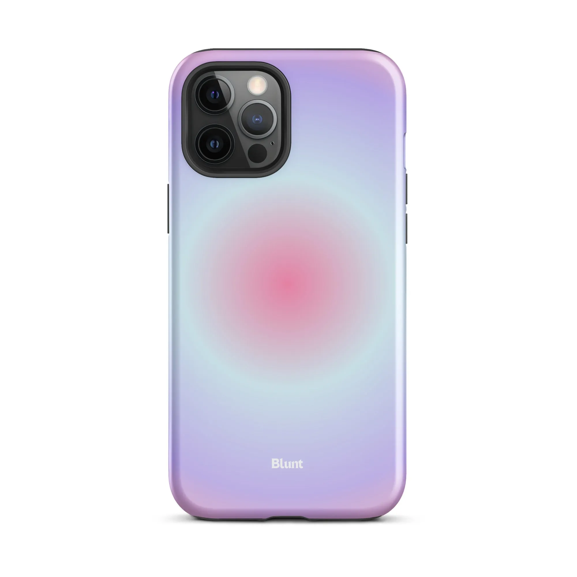 Pink Aura iPhone Case