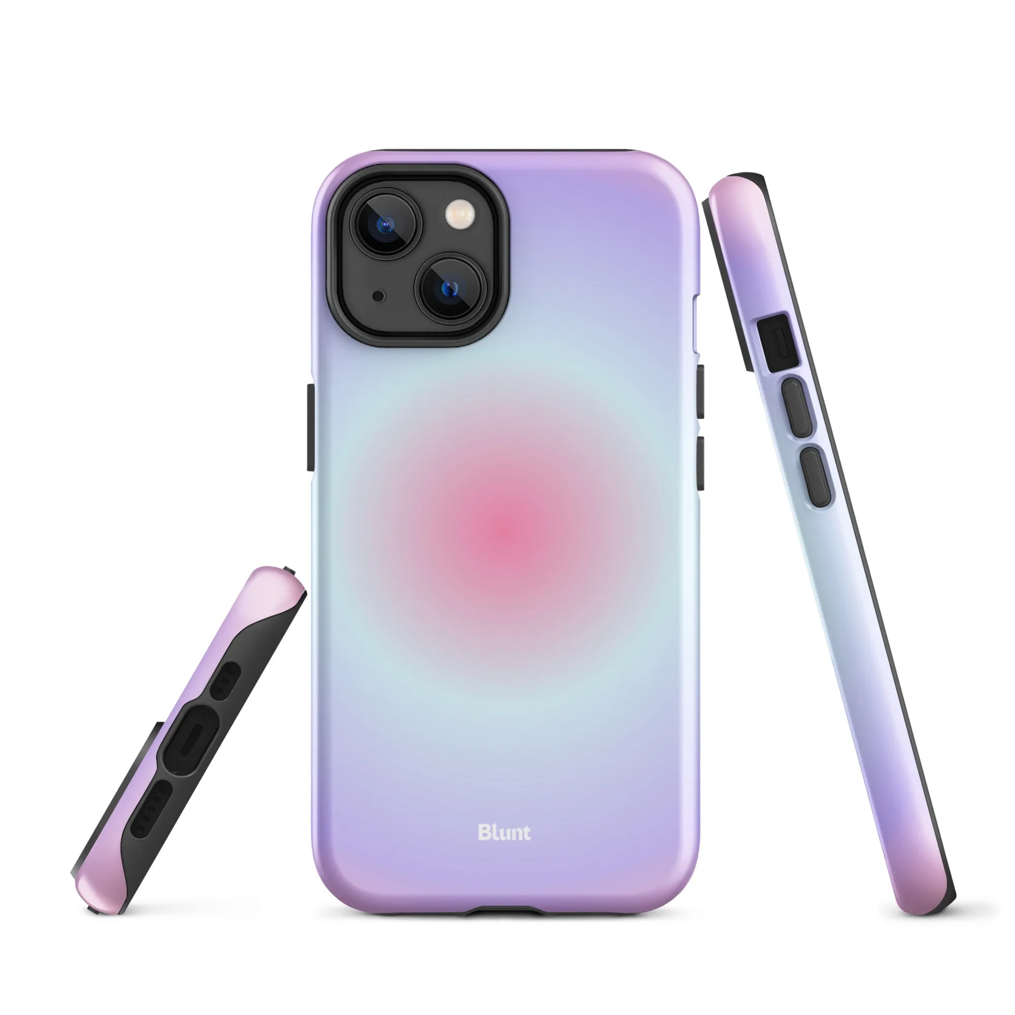 Pink Aura iPhone Case