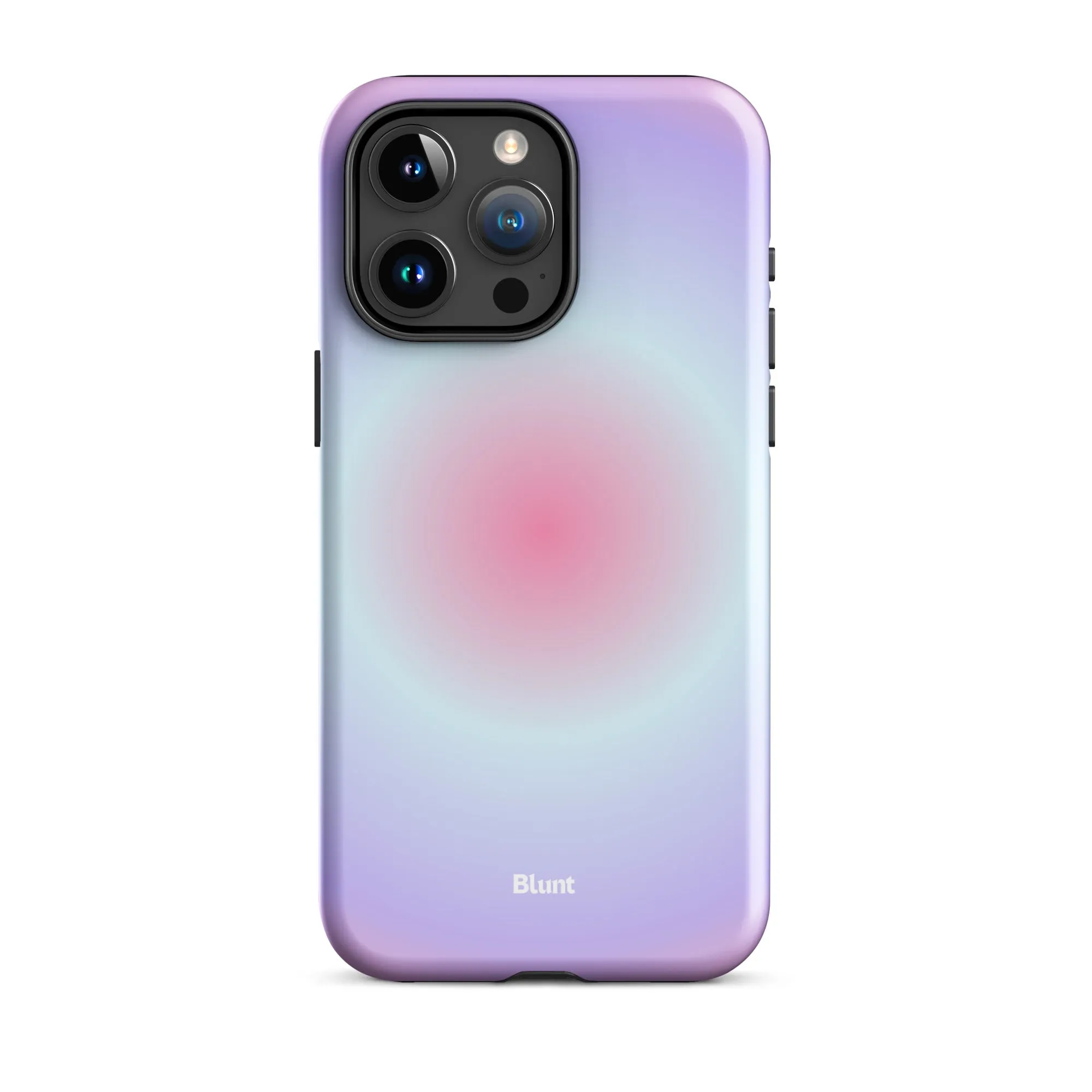 Pink Aura iPhone Case