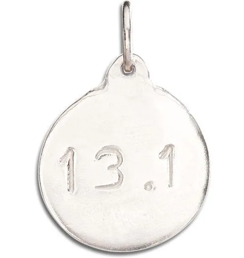 "13.1" Half Marathon Disk Charm