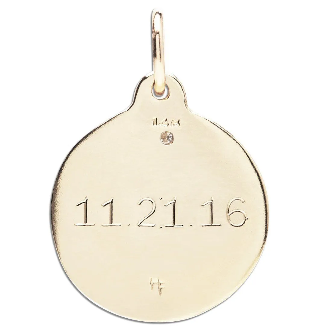 "13.1" Half Marathon Disk Charm