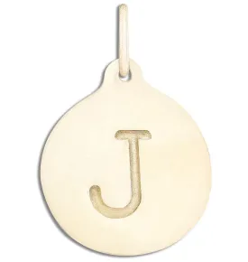 "J" Alphabet Charm