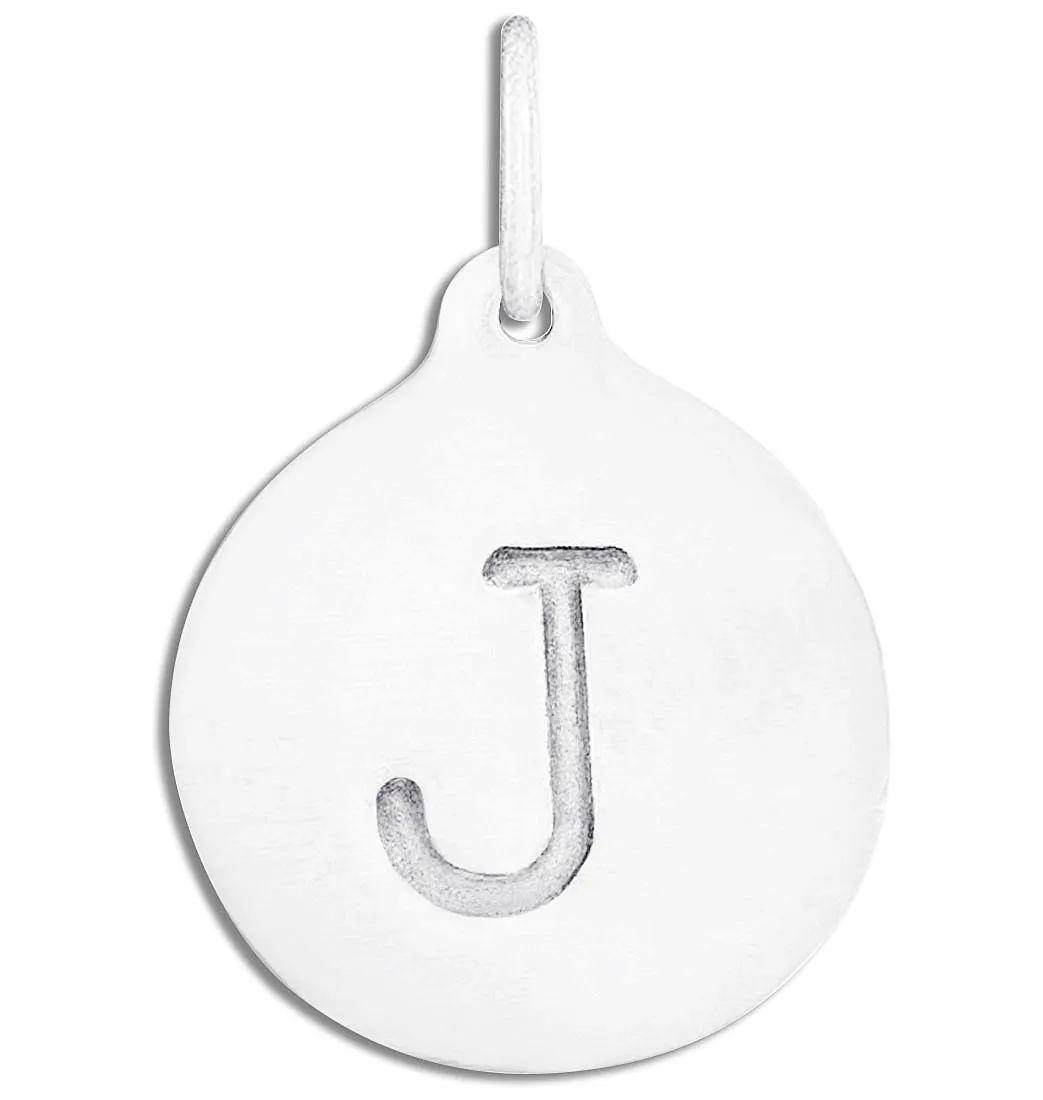 "J" Alphabet Charm