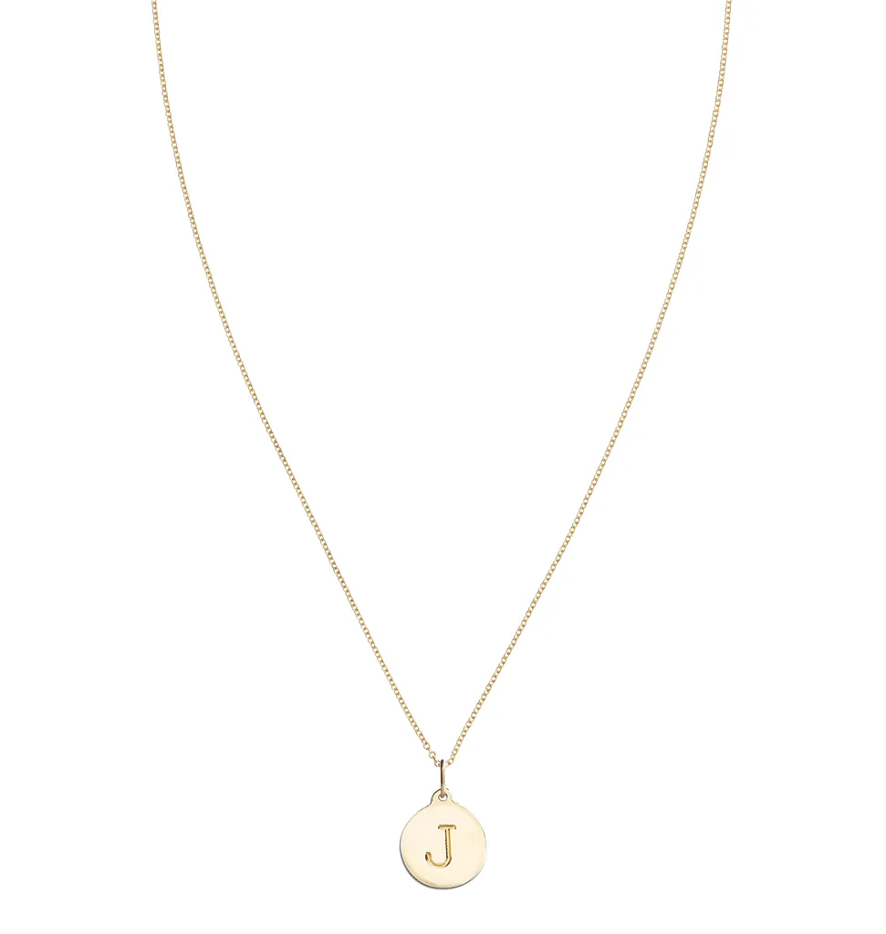 "J" Alphabet Charm