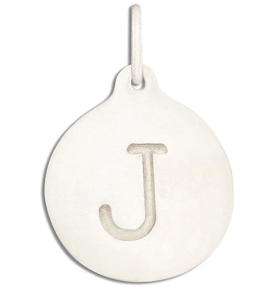 "J" Alphabet Charm