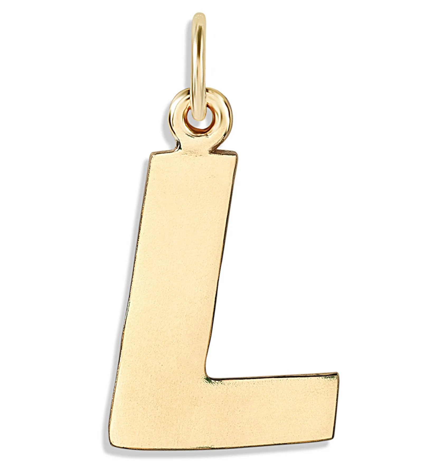 "L" Cutout Letter Charm