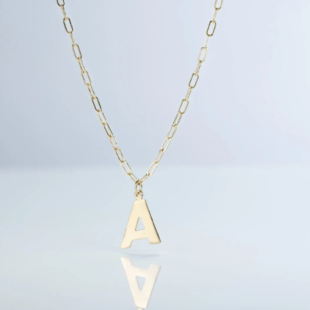 "L" Cutout Letter Charm