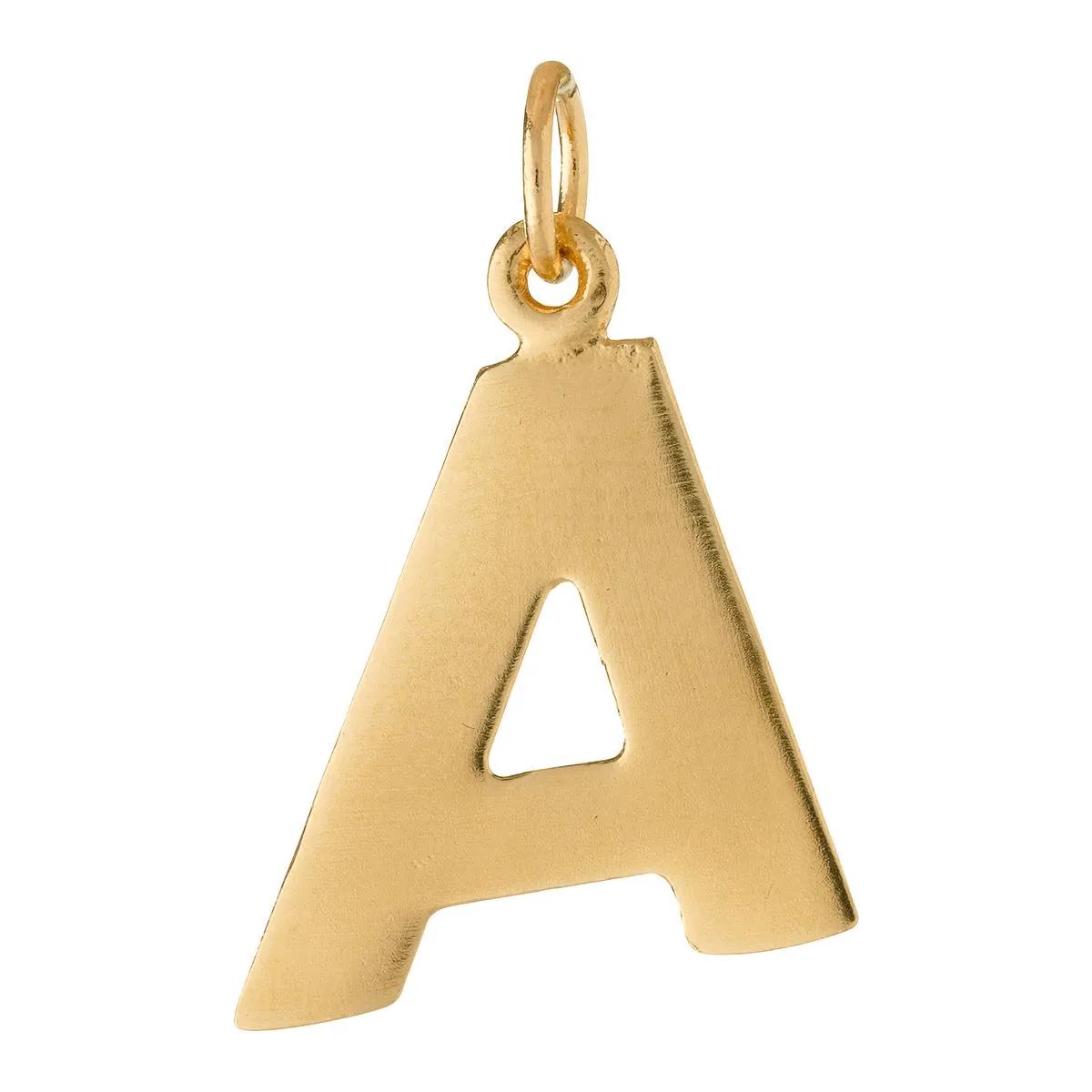 "R" Cutout Letter Charm