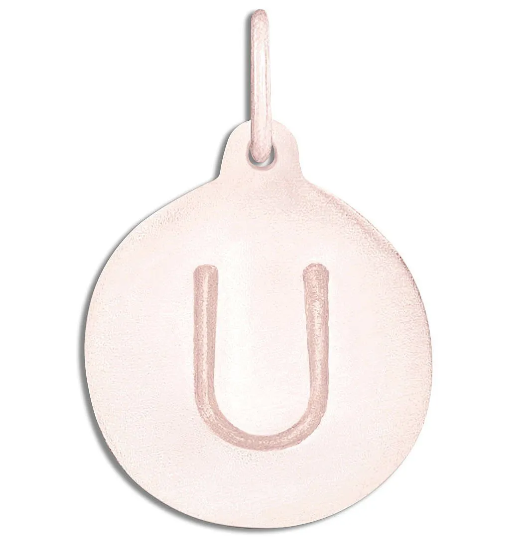 "U" Alphabet Charm