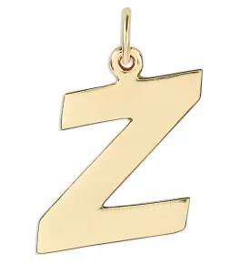 "Z" Cutout Letter Charm