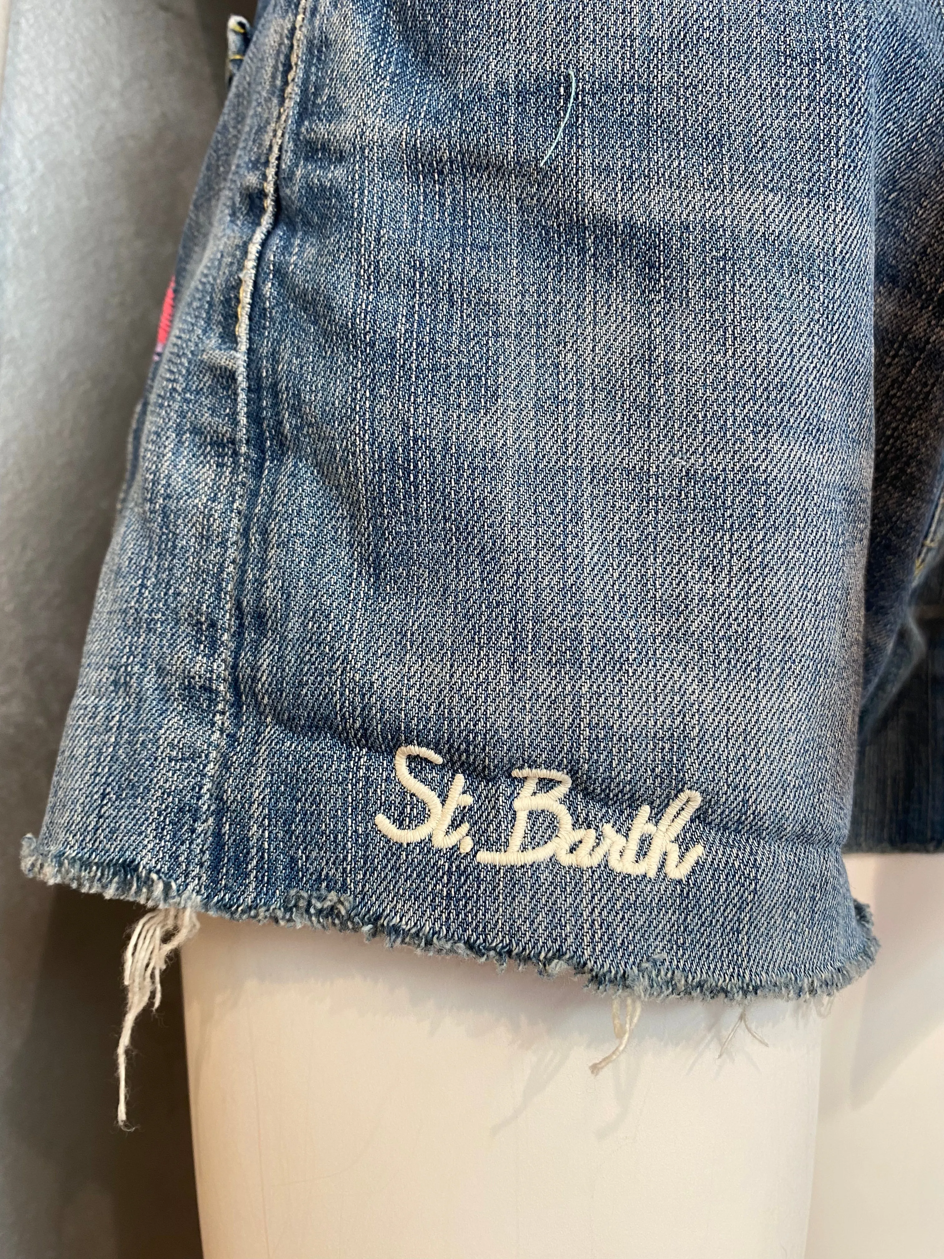 SAINT BARTH SHORTS DENIM