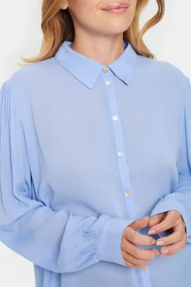 Saint Tropez Alba Shirt In Hydrangia Blue