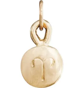 Small Aries Zodiac Charm