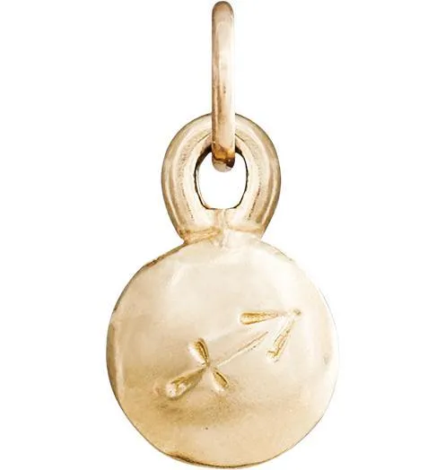 Small Sagittarius Zodiac Charm