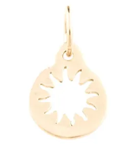 Sun Cutout Charm